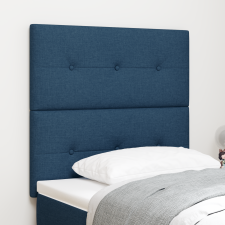 vidaXL LED Fejtámla Kék 90 cm Szövet ágy és ágykellék