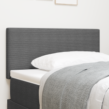 vidaXL LED Főzőfej Fapad Olcsó Iskola Szürke 80 cm Puhaszövet ágy és ágykellék