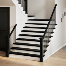 vidaXL lépcsőfokok 16 db sötétbarna 110x30x2 cm tömör fa tölgyfa lakástextília