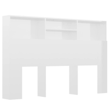 vidaXL magasfényű fehér áthidaló szekrény 160 x 19 x 103,5 cm (811877) ágy és ágykellék