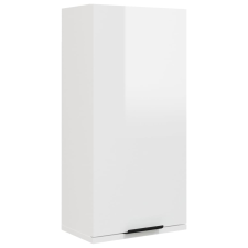 vidaXL magasfényű fehér fali fürdőszobaszekrény 32x20x67 cm (811301) bútor