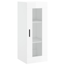 vidaXL magasfényű fehér fali szekrény 34,5 x 34 x 90 cm (828926) bútor