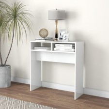vidaXL magasfényű fehér forgácslap tálalóasztal 78 x 30 x 80 cm bútor