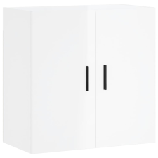 vidaXL magasfényű fehér szerelt fa faliszekrény 60x31x60 cm (829982) bútor