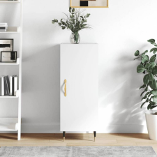 vidaXL magasfényű fehér szerelt fa tálalószekrény 34,5 x 34 x 90 cm bútor