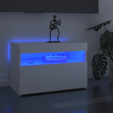 vidaXL magasfényű fehér TV-szekrény LED-lámpákkal 60 x 35 x 40 cm bútor