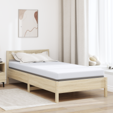 vidaXL Matracpárnák Fehér 90 x 190 cm 100% poliészter jacquard szövet lakástextília