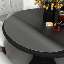 vidaXL matt PVC védőabrosz Ø 110 cm 2 mm lakástextília