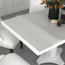 vidaXL matt PVC védőabrosz 80 x 80 cm 2 mm lakástextília