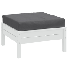 vidaXL melange antracit szövet raklappárna 60 x 60 x 10 cm kerti bútor