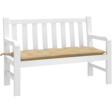vidaXL melange bézs szövet kerti padpárna 120 x 50 x 7 cm (4002545) lakástextília