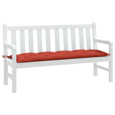 vidaXL melange piros szövet kerti padpárna 150 x 50 x 7 cm kerti bútor