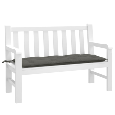 vidaXL melange sötétszürke szövet kerti padpárna 120x50x7 cm lakástextília