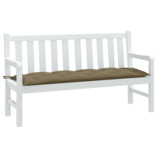 vidaXL melange tópszínű szövet kerti padpárna 150 x 50 x 7 cm kerti bútor