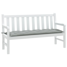 vidaXL Melange világosszürke szövet kerti padpárna 150 x 50 x 7 cm lakástextília