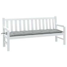 vidaXL melange világosszürke szövet kerti padpárna 180 x 50 x 7 cm kerti bútor