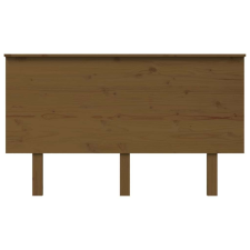 vidaXL Mézbarna tömör fenyőfa ágyfejtámla 139x6x82,5 cm ágy és ágykellék