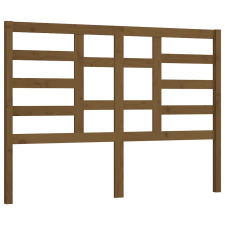 vidaXL mézbarna tömör fenyőfa ágyfejtámla 166 x 4 x 104 cm (818153) ágy és ágykellék