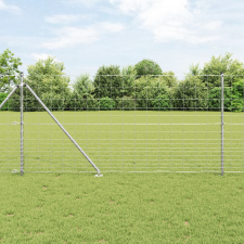 vidaXL Mezőkerítés 1.2x25 m Horganyzott Acél építőanyag
