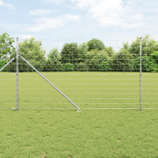 vidaXL Mezőkerítés 1.4x50 m Horganyzott acél építőanyag