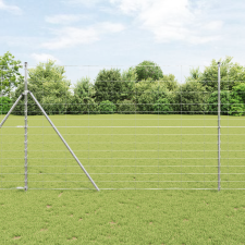 vidaXL Mezökerítés 1.6x25 m Galvanizált Acél építőanyag