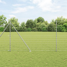vidaXL Mezőkerítés 1.6x25 m Horganyzott acél építőanyag