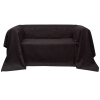 vidaXL Mikro szálas kanapé terítő / védőhuzat 140 x 210 cm barna
