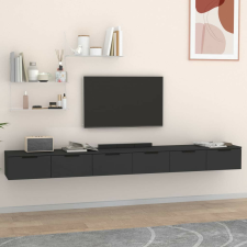 vidaXL Modern Fekete Faliszekrény - 6 Fiókos - 102cm bútor