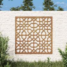 vidaXL mór stílusú corten acél kerti faldísz 55x55 cm kerti dekoráció