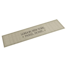 vidaXL Mosható főváros-neves bársony konyhaszőnyeg 60x300 cm lakástextília