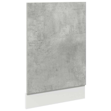 vidaXL Mosogatógép panel betonszürke 45x3x67 cm (856130) bútor