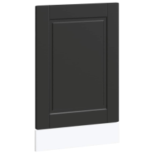 vidaXL mosogatógép panel "Porto" Fekete 45x1,5x67 cm Mérnöki fa (854128) bútor