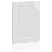 vidaXL mosogatógép panel "Porto" Magasfényű fehér 45x1,5x67 cm Gépi fa (854129) bútor