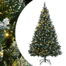 vidaXL műkarácsonyfa 150 LED-del 120 cm műfenyő