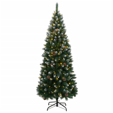vidaXL műkarácsonyfa 300 LED-del 240 cm (3315752) műfenyő