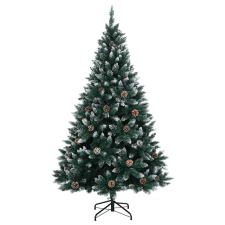vidaXL műkarácsonyfa 300 LED-del 240 cm (3315777) műfenyő