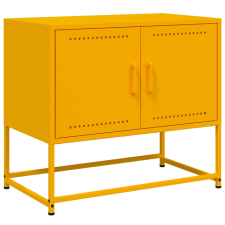 vidaXL mustársárga acél TV-szekrény 68,5x39x60,5 cm (846473) bútor