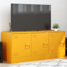 vidaXL mustársárga acél TV-szekrény 99 x 39 x 44 cm bútor