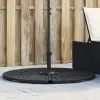 vidaXL Napernyőtalp súly fogantyúval kereszttartós napernyőkhöz 14 kg