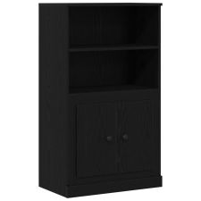 vidaXL Nappali szekrény Fekete tölgy 60x35.5x103.5 cm Összeszerelt fa (862820) bútor