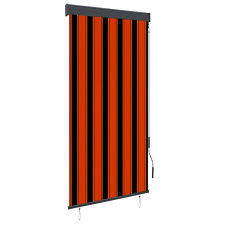 vidaXL narancssárga és barna kültéri roló 100 x 250 cm lakástextília