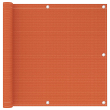vidaXL narancssárga HDPE erkélyparaván 90 x 400 cm kerti bútor