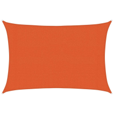 vidaXL narancssárga négyszögletű HDPE napvitorla 160 g/m² 3x4,5 m (311678) kerti bútor