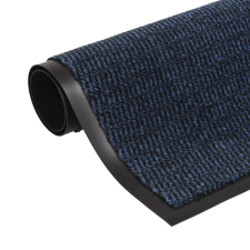 vidaXL négyszögletes szennyfogó szőnyeg 80 x 120 cm kék fogó