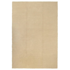 vidaXL Négyszögletes természetes pamut szőnyeg 120 x 180 cm lakástextília