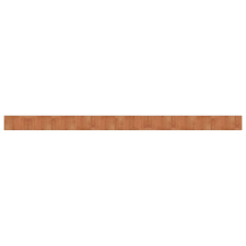 vidaXL négyszögletű barna bambusz szőnyeg 60 x 1000 cm lakástextília