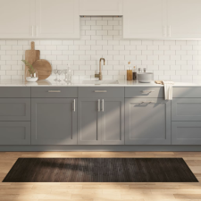 vidaXL négyszögletű sötétbarna bambusz szőnyeg 70 x 200 cm lakástextília