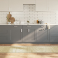 vidaXL négyszögletű világos természetes bambusz szőnyeg 60 x 1000 cm lakástextília