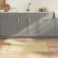 vidaXL négyszögletű világos természetes bambusz szőnyeg 60 x 100 cm lakástextília