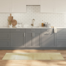 vidaXL négyszögletű világos természetes bambusz szőnyeg 60 x 200 cm lakástextília